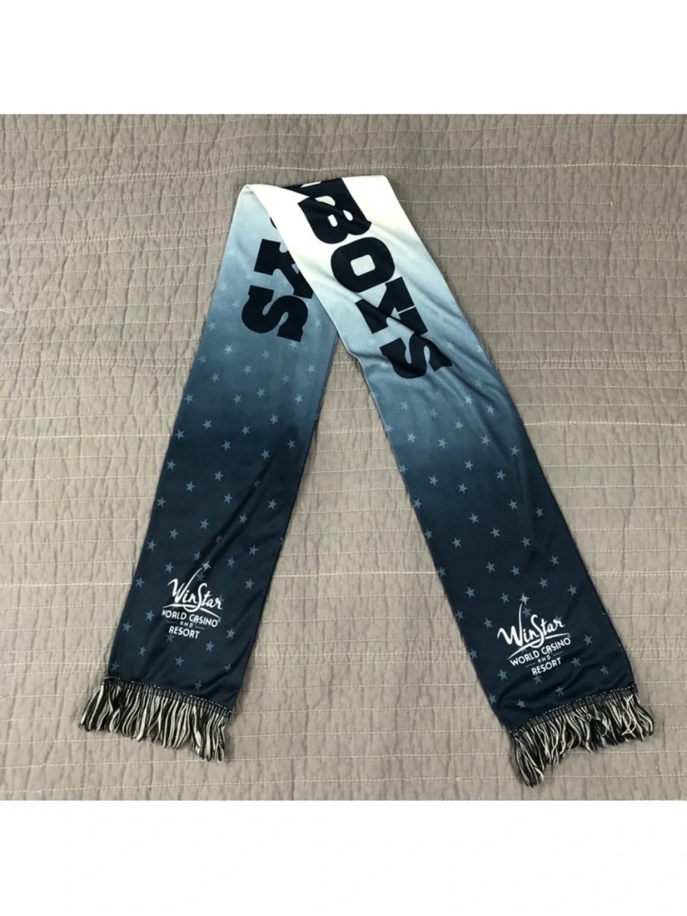 Cowboys Blue Fan Scarf
